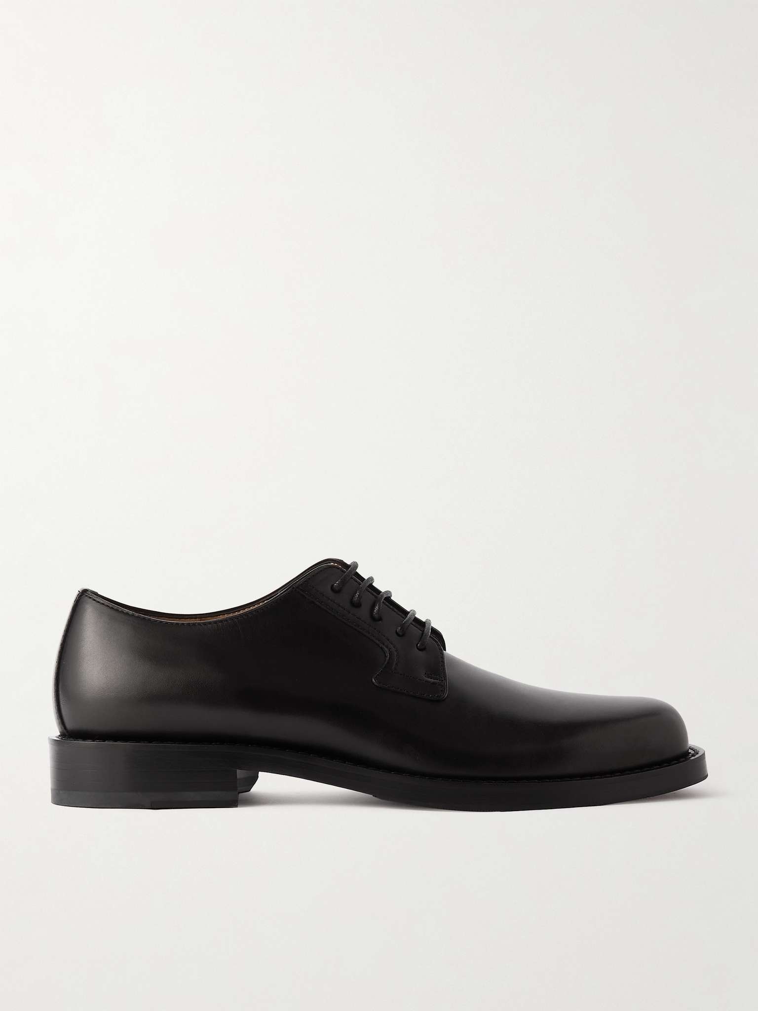 Dries Van Noten Leather Derby Shoes | REVERSIBLE