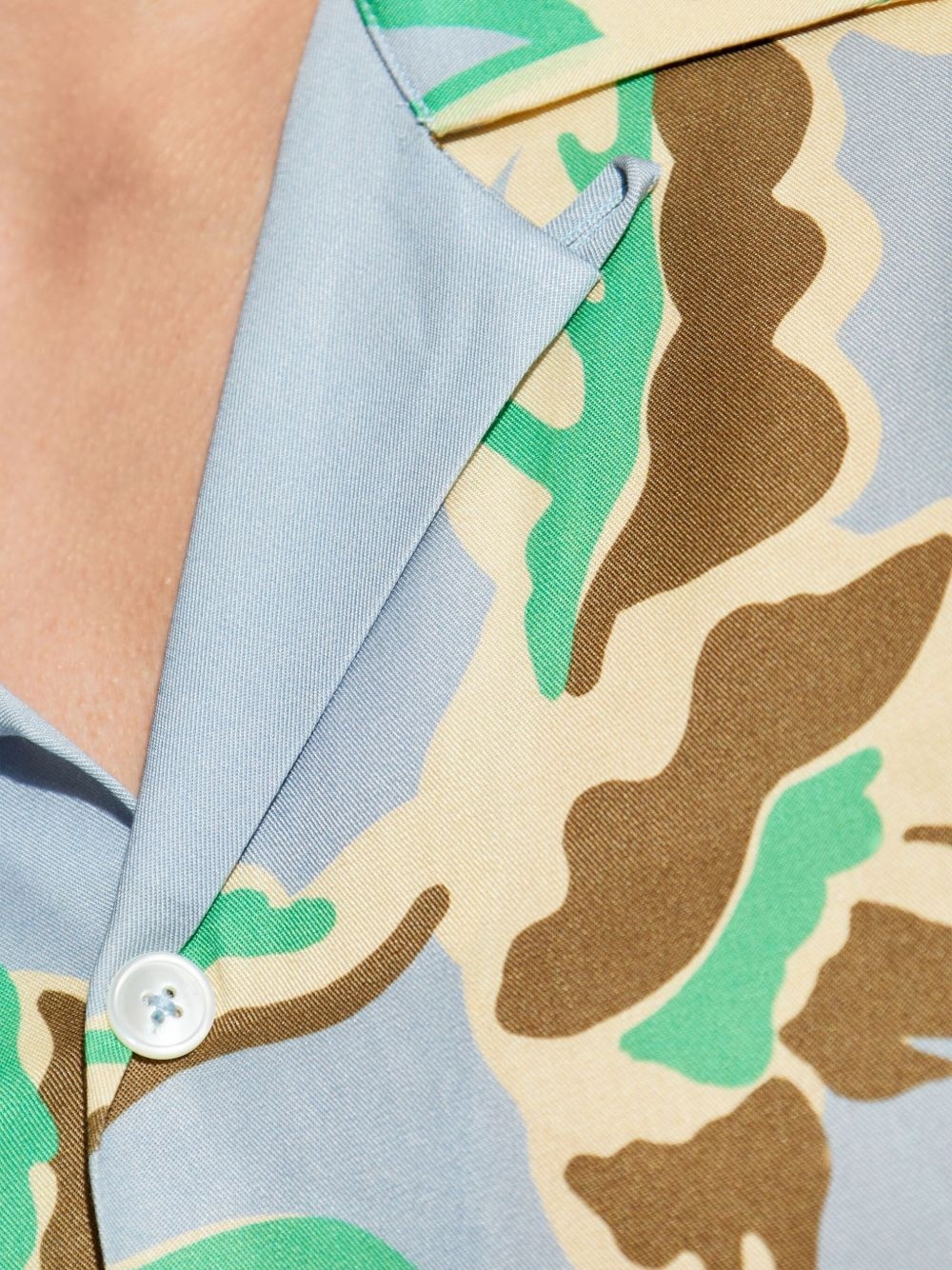 floral-print short-sleeve shirt - 5