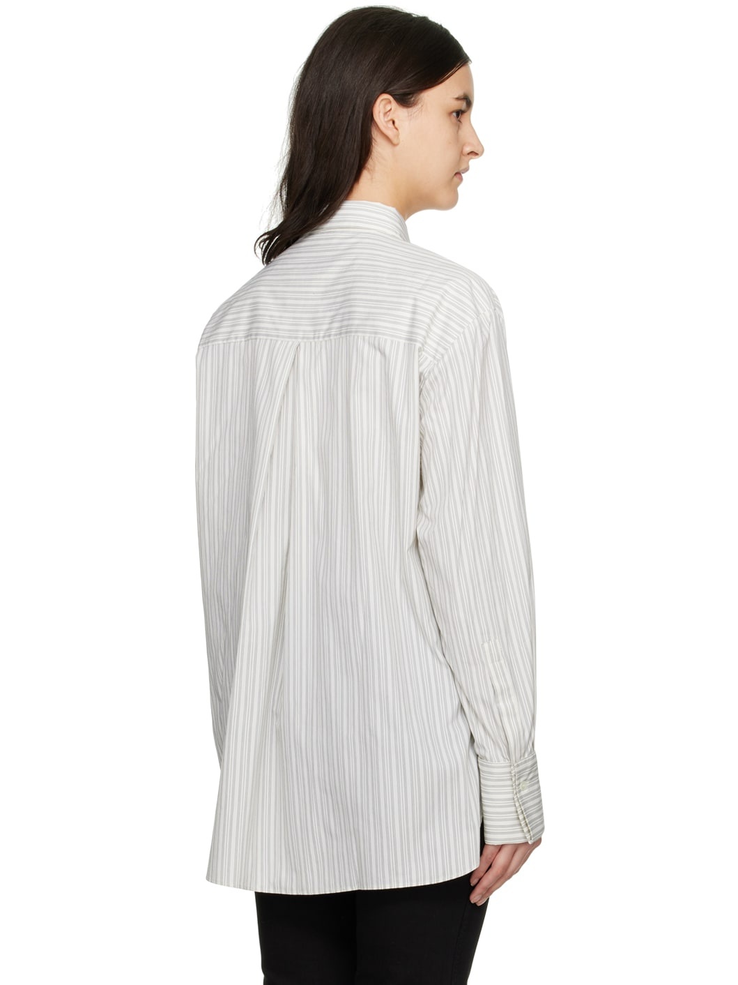 Off-White Striped Shirt - 3