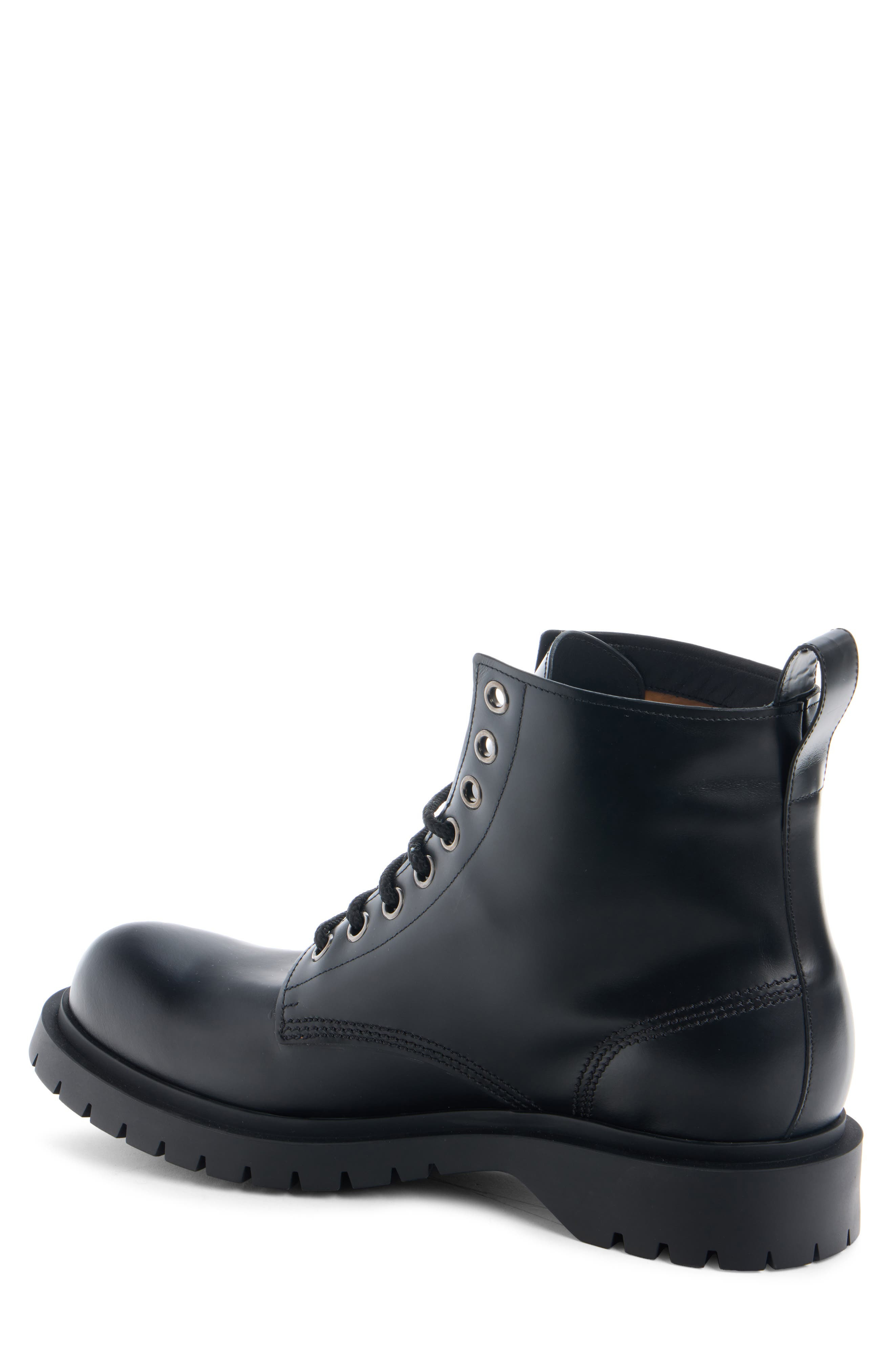 Givenchy Formal Casual Lugged Leather Boot in Black at Nordstrom - 2