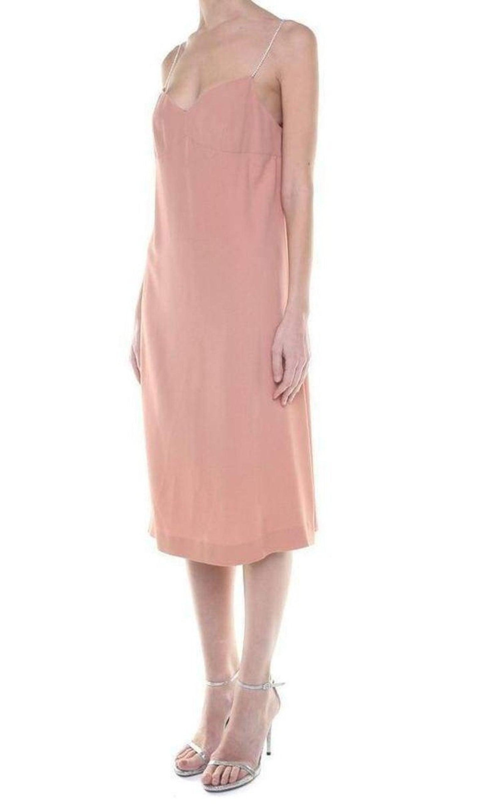 Crystal-embellished Crepe dress - 3