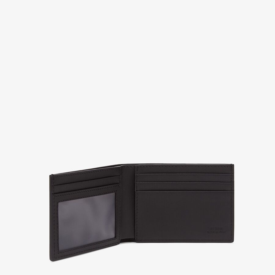 Yellow leather bi-fold wallet - 3