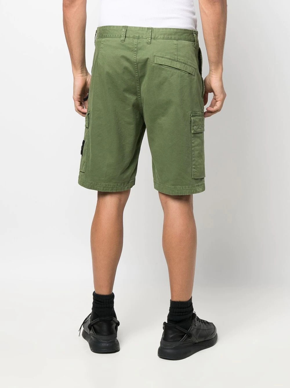 knee-length bermuda shorts - 4