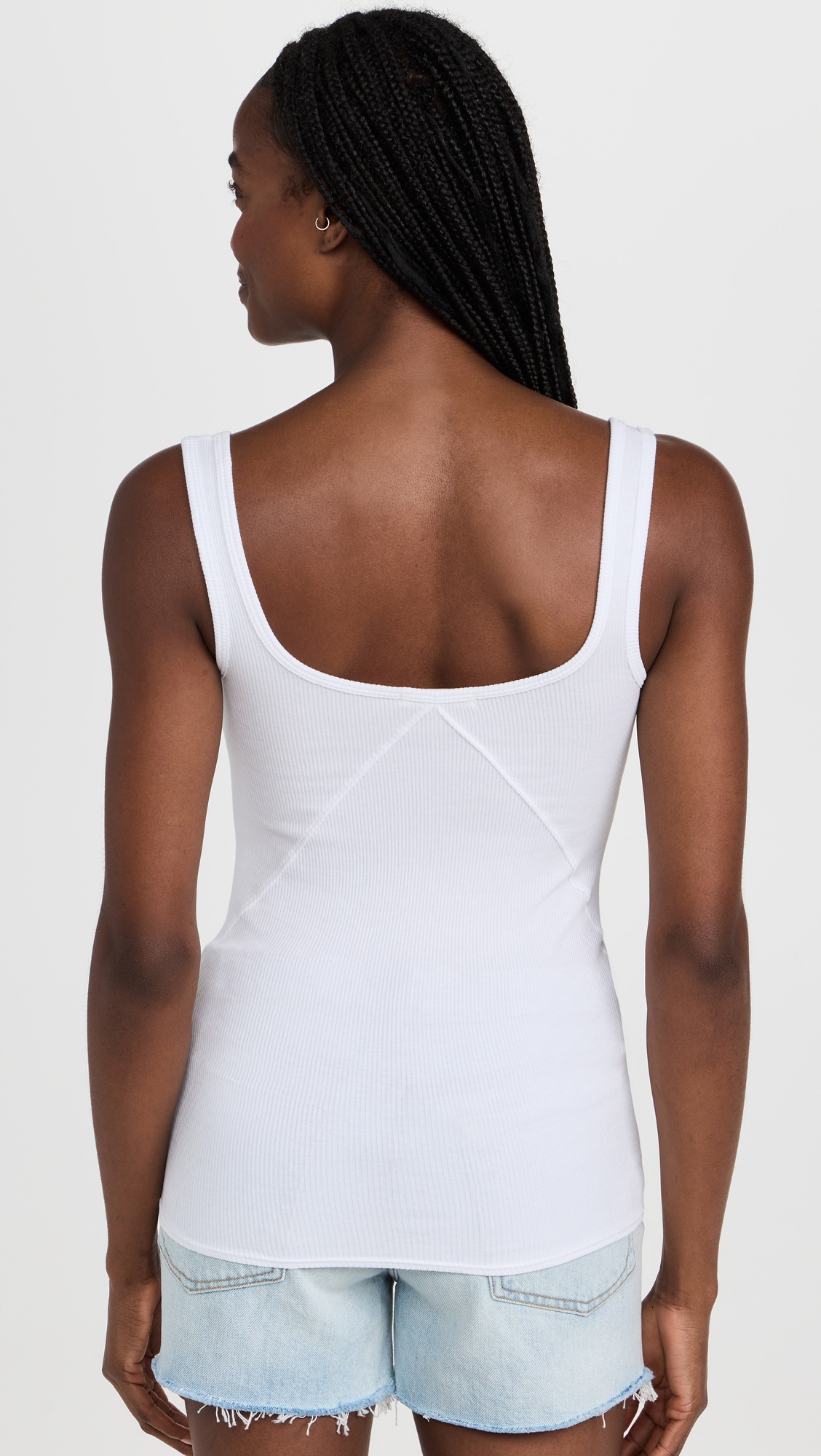 The Essential Rib Scoop Neck Tank - 2