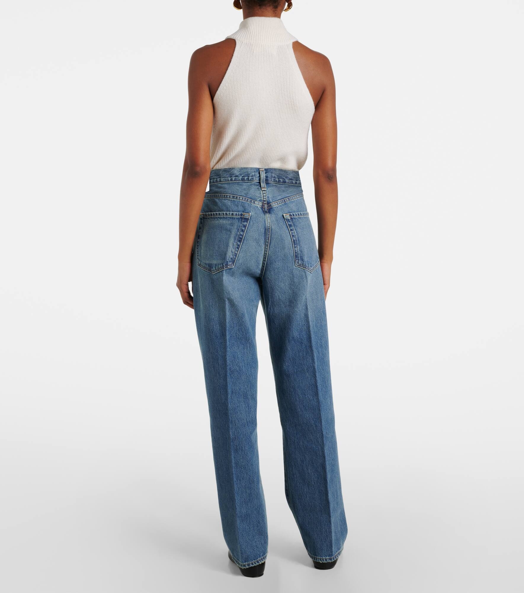 Baretta high-rise straight jeans - 3