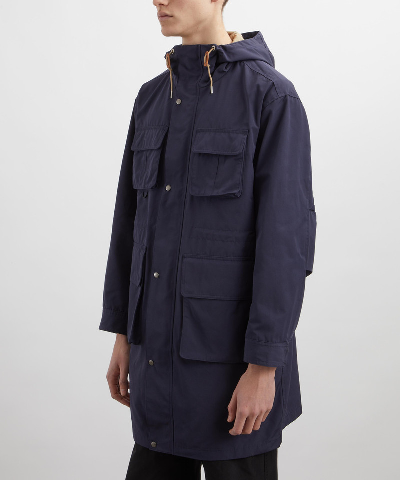 UNIFORM BRIDGE Navy Mountain Parka Jacket outlook