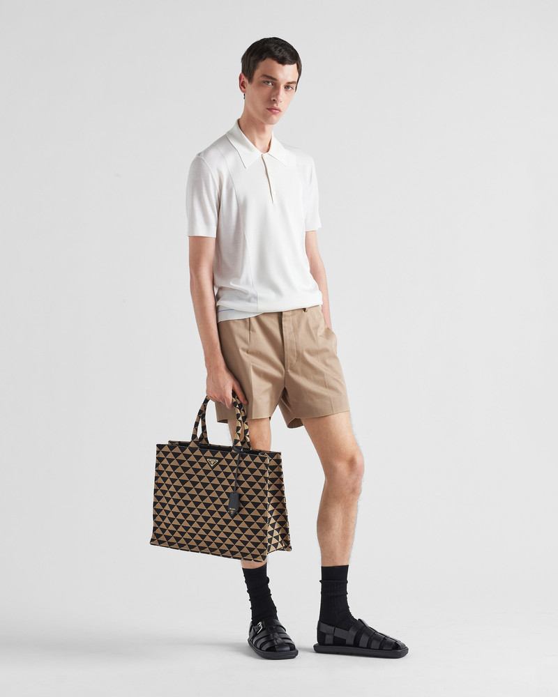 Prada Worsted-wool polo shirt outlook