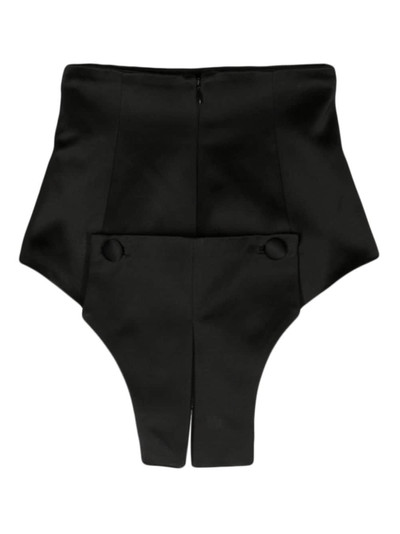 LaQuan Smith button-panel hot shorts outlook