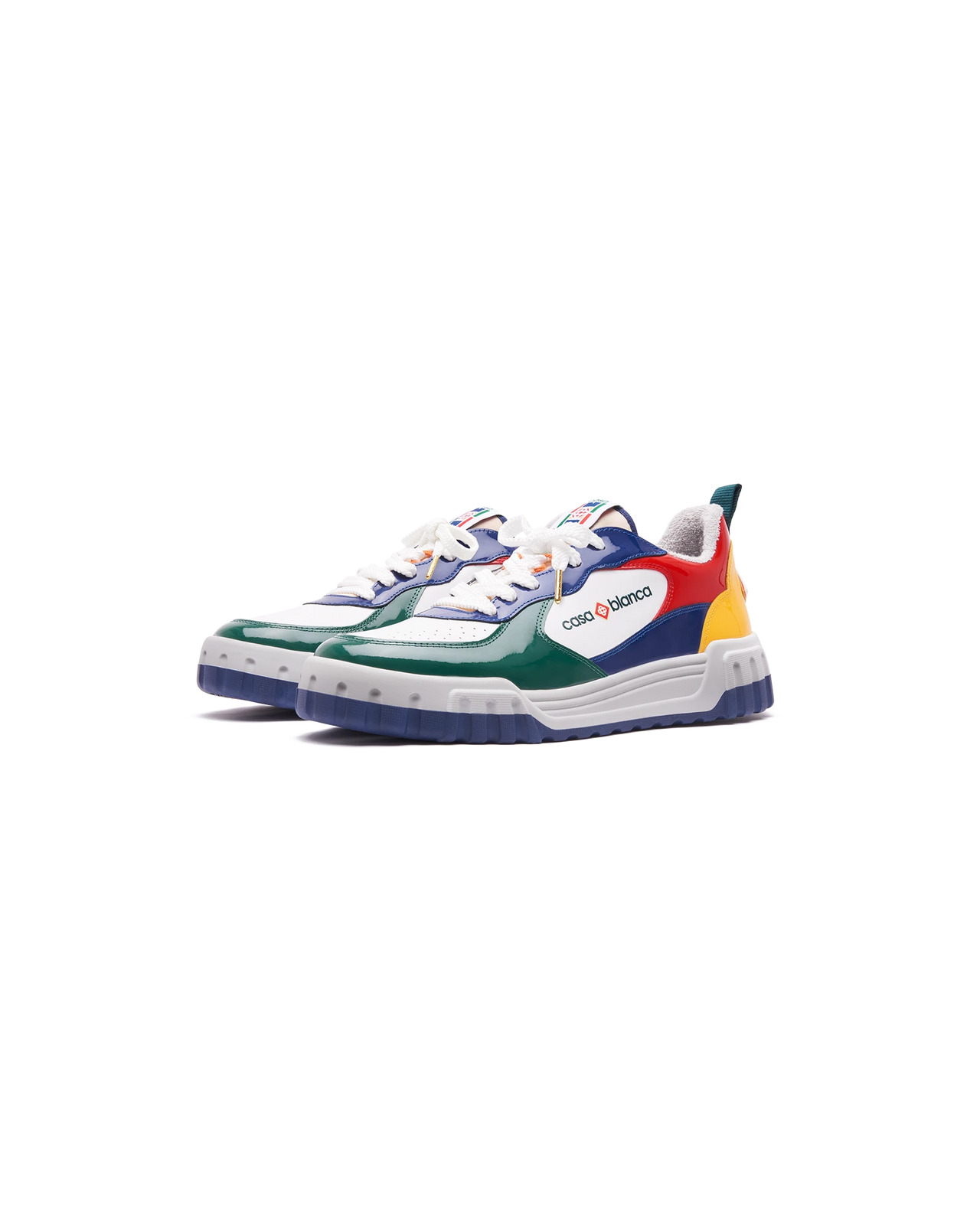 Mens Court Multicolour Sneakers | Casablanca Paris - 5