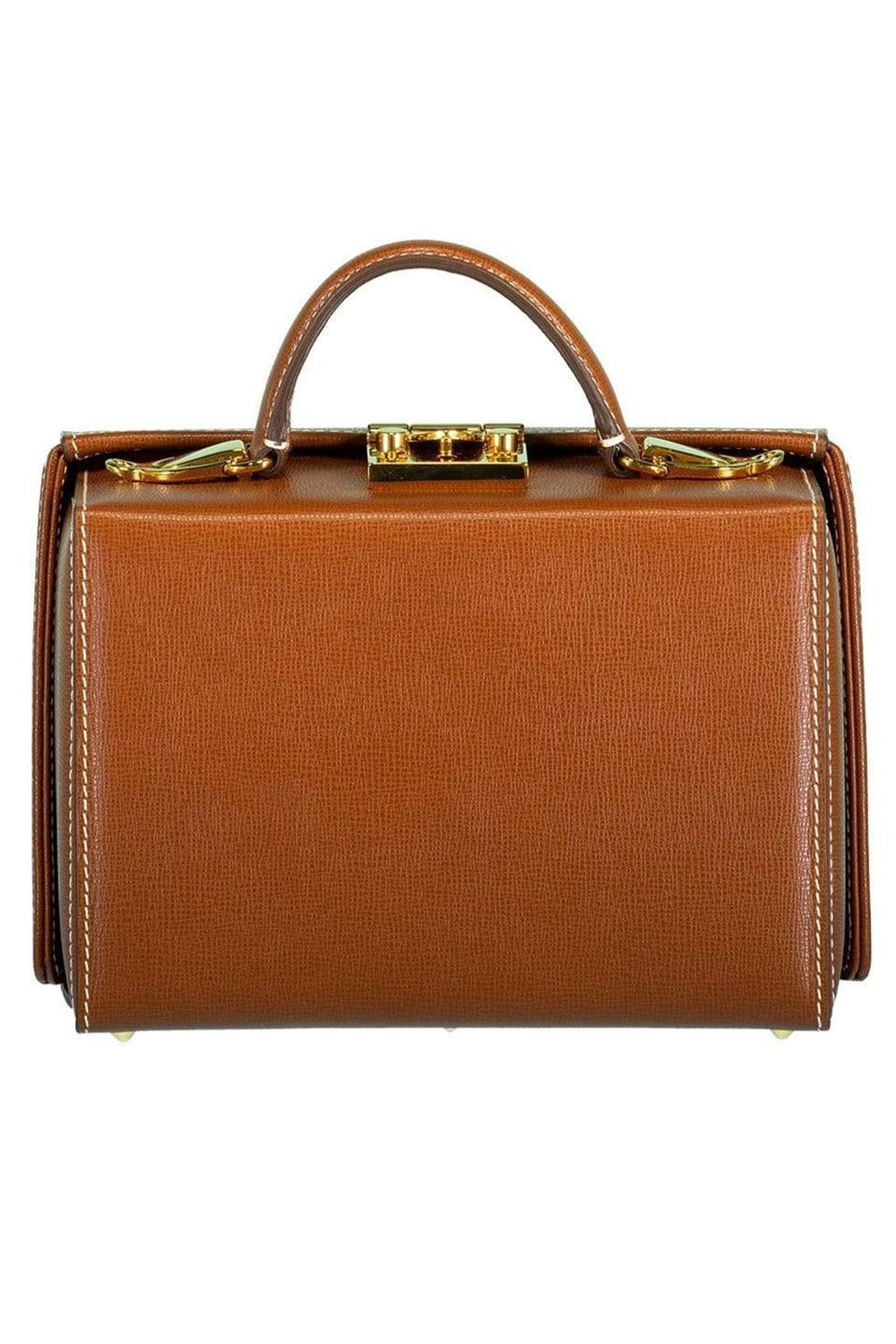 Acorn Grace Small Franzi Leather Box Bag - 4