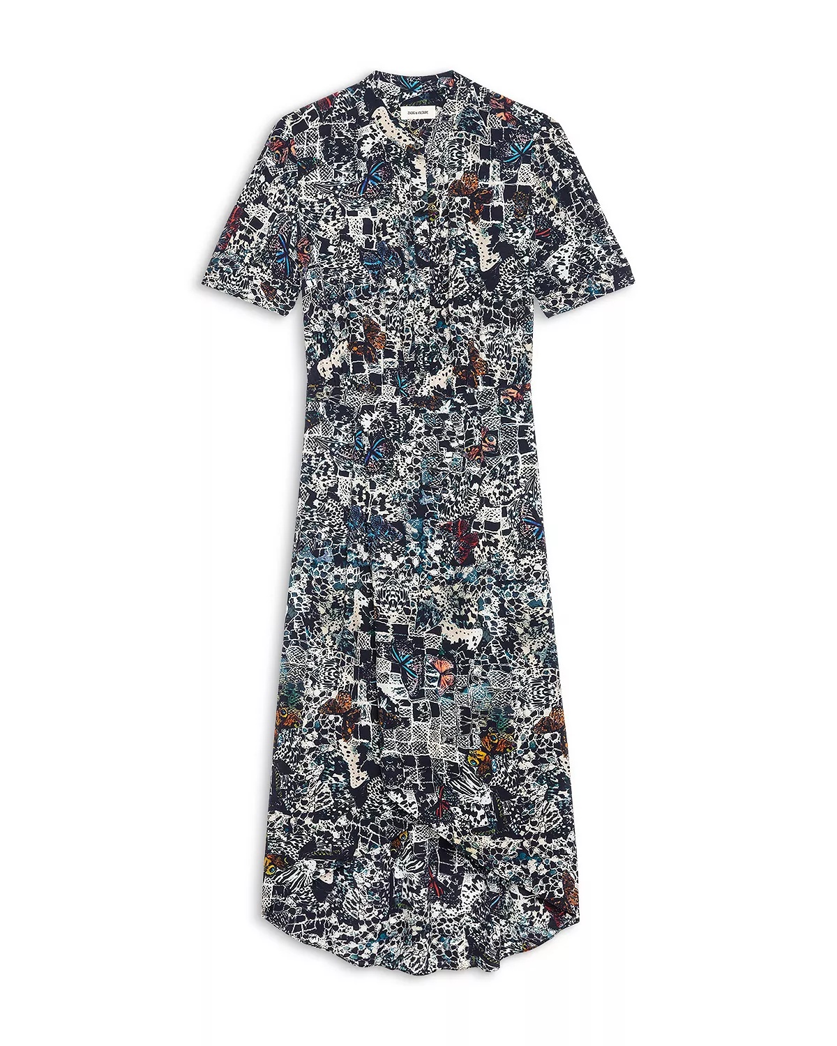 Rimaz Soft Butterfly Print Dress - 5