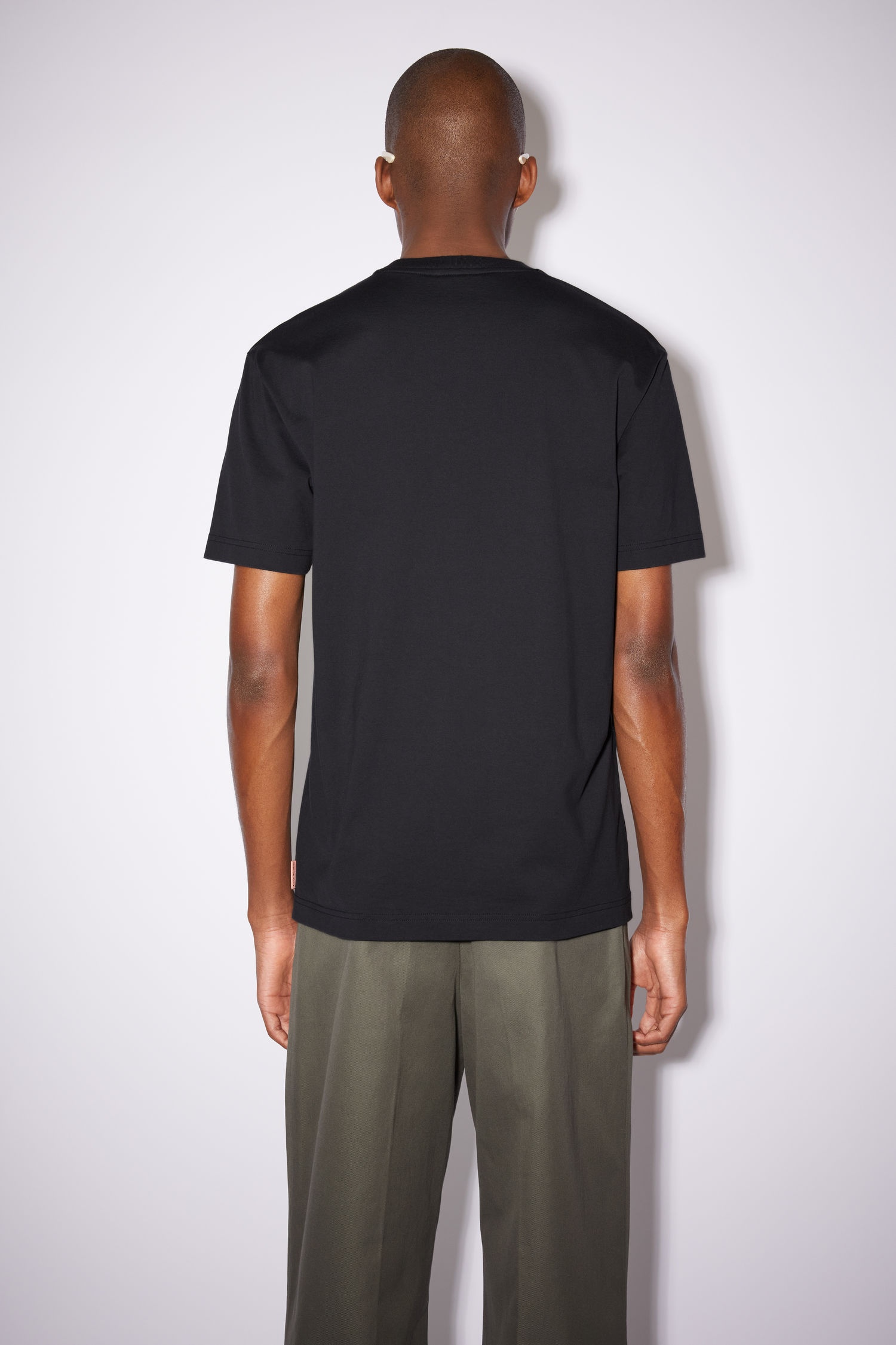 Crew neck t-shirt - Black - 3