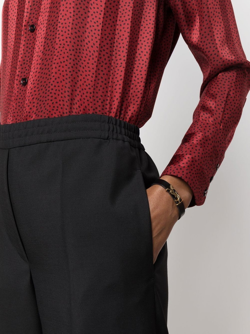 SAINT LAURENT YSL charm leather bracelet outlook