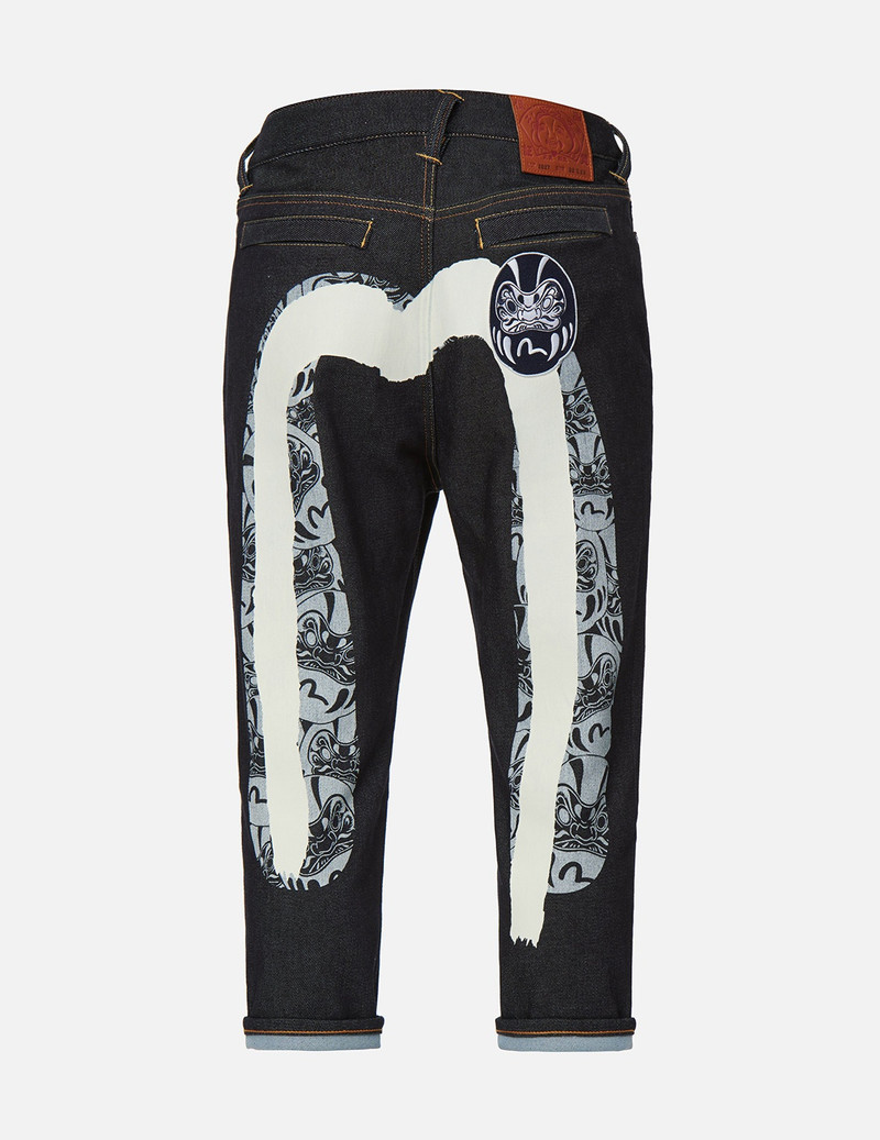 DARUMA DOUBLE DAICOCK CROPPED FIT JEANS #2027 1