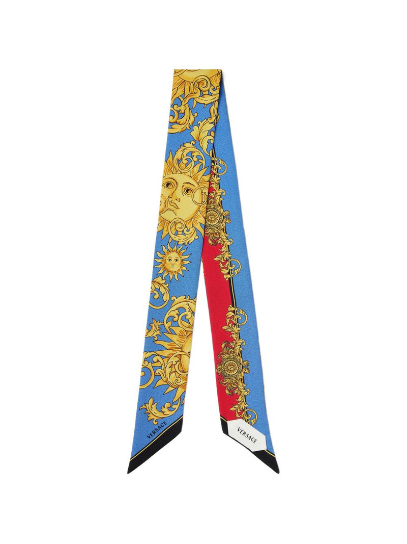printed silk twill ribbon 1