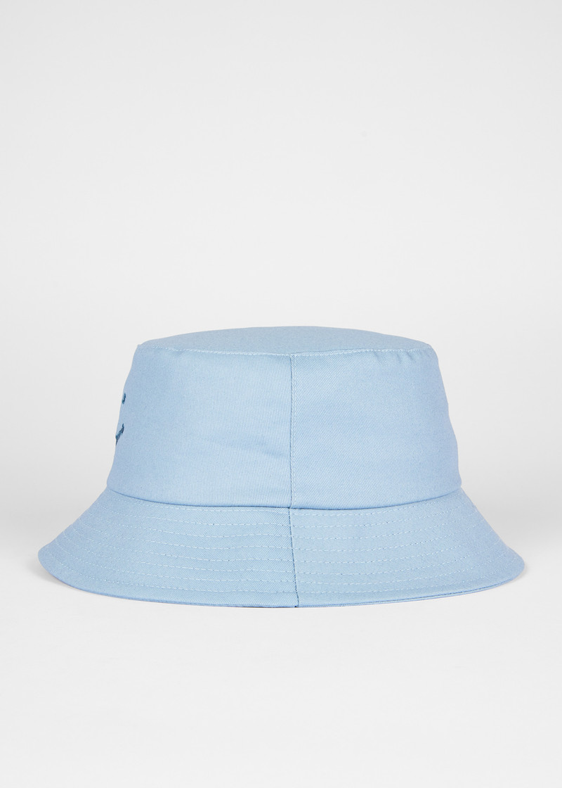 Paul Smith Sky Blue 'Happy' Bucket Hat outlook