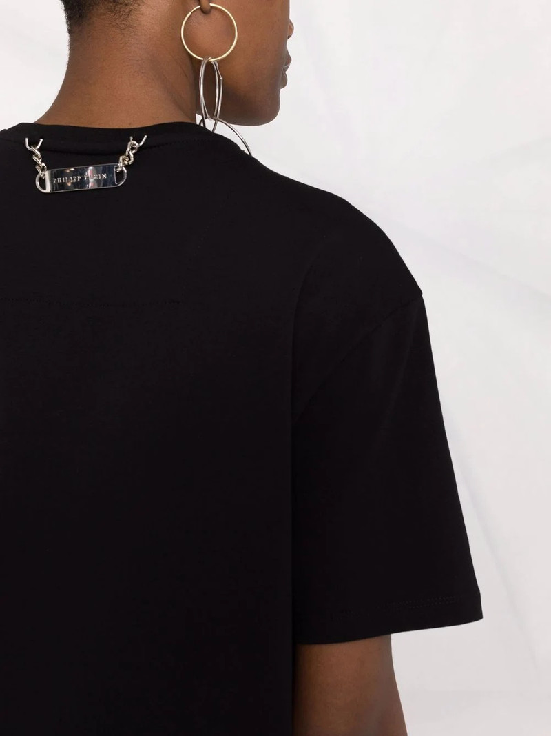 skull-embellished round-neck T-shirt 3