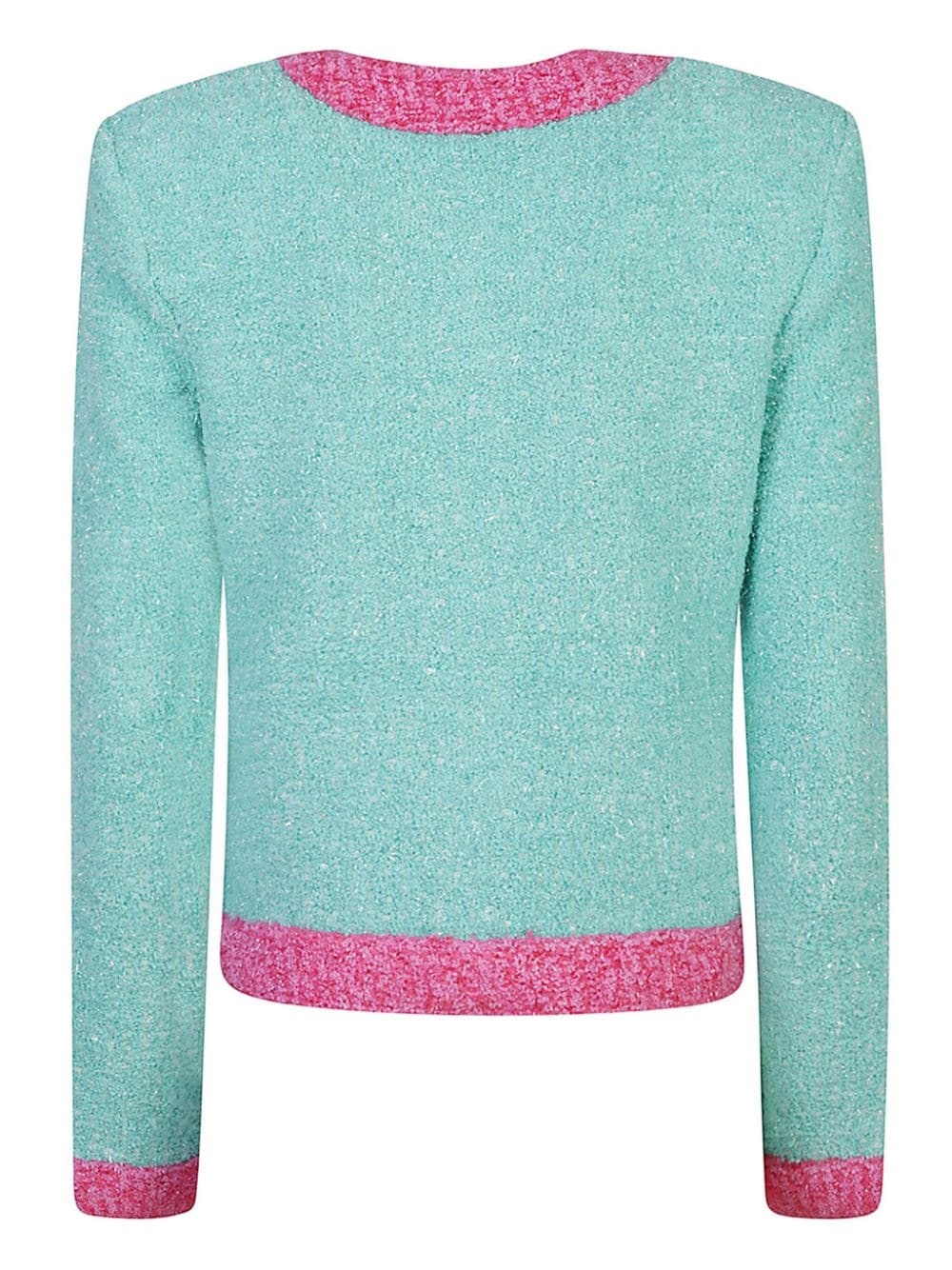 cropped tweed jacket - 2