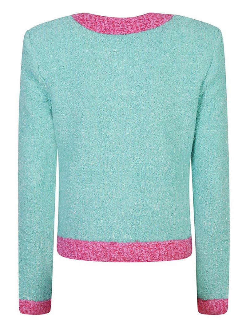 Balmain cropped tweed jacket outlook