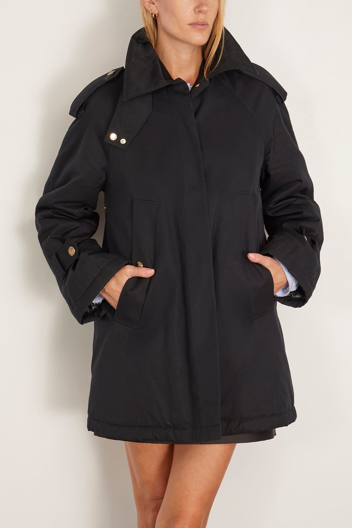 Urban Adventure Coat in Pure Black - 3
