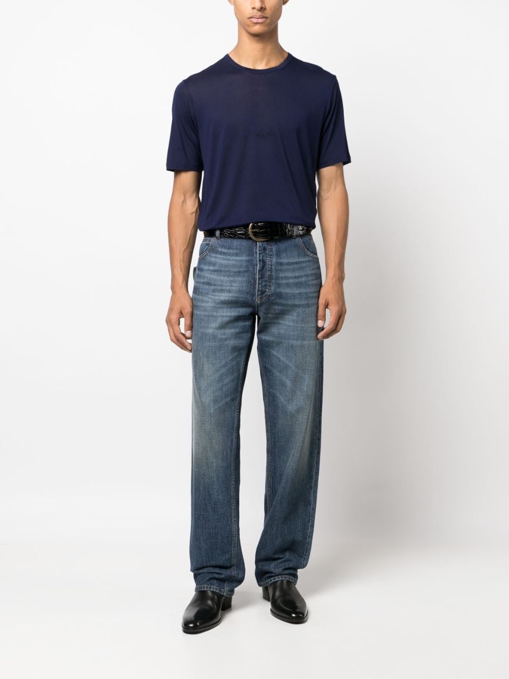 crew-neck short-sleeve T-shirt - 2