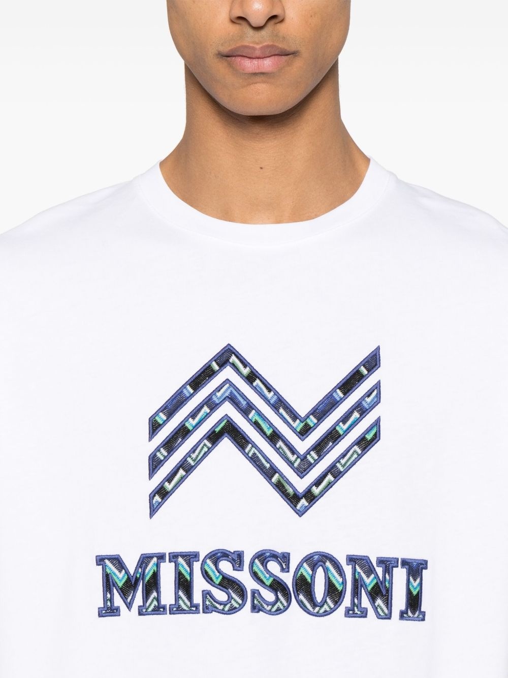 crew-neck cotton T-shirt - 4