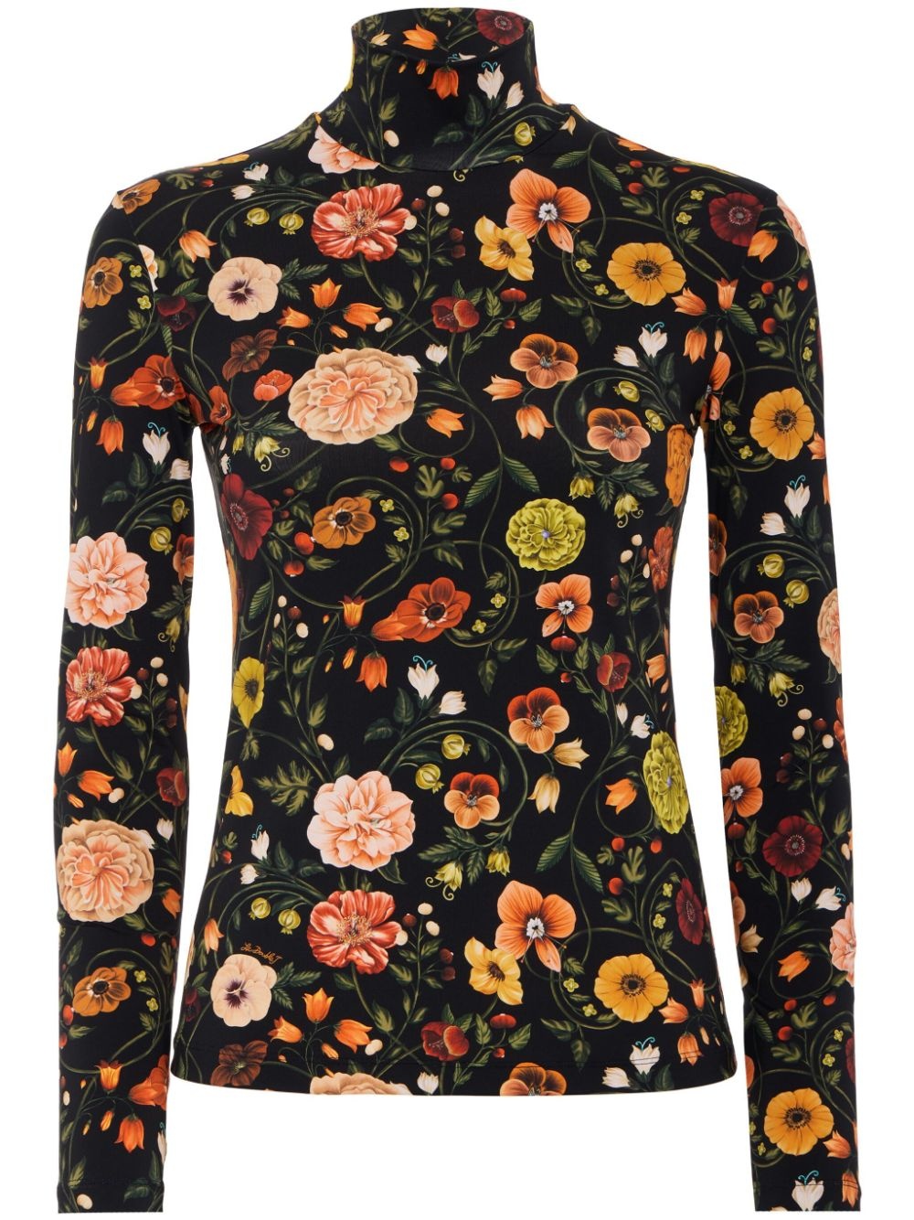 floral-print top - 1
