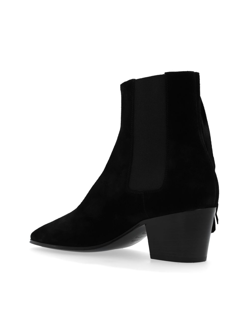 fringed ankle boots - 5