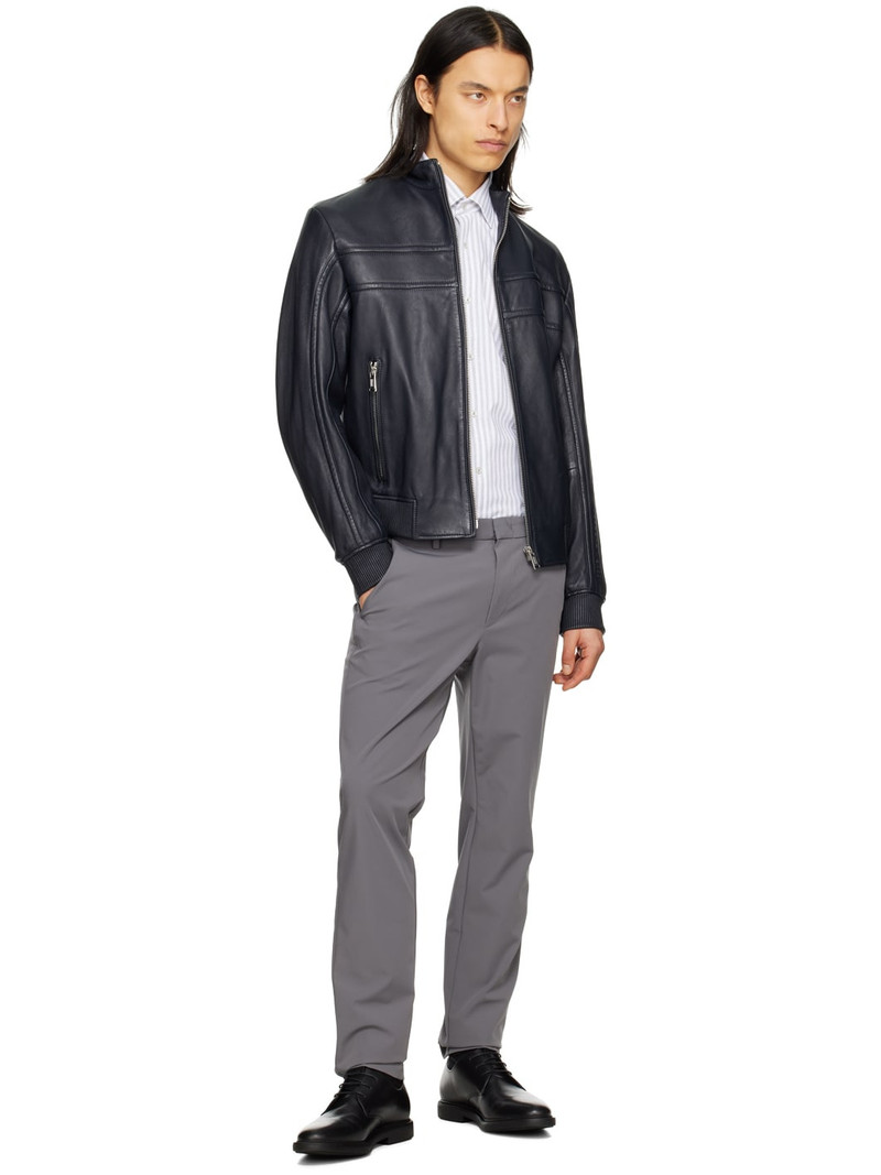 BOSS Black Embossed Derbys outlook