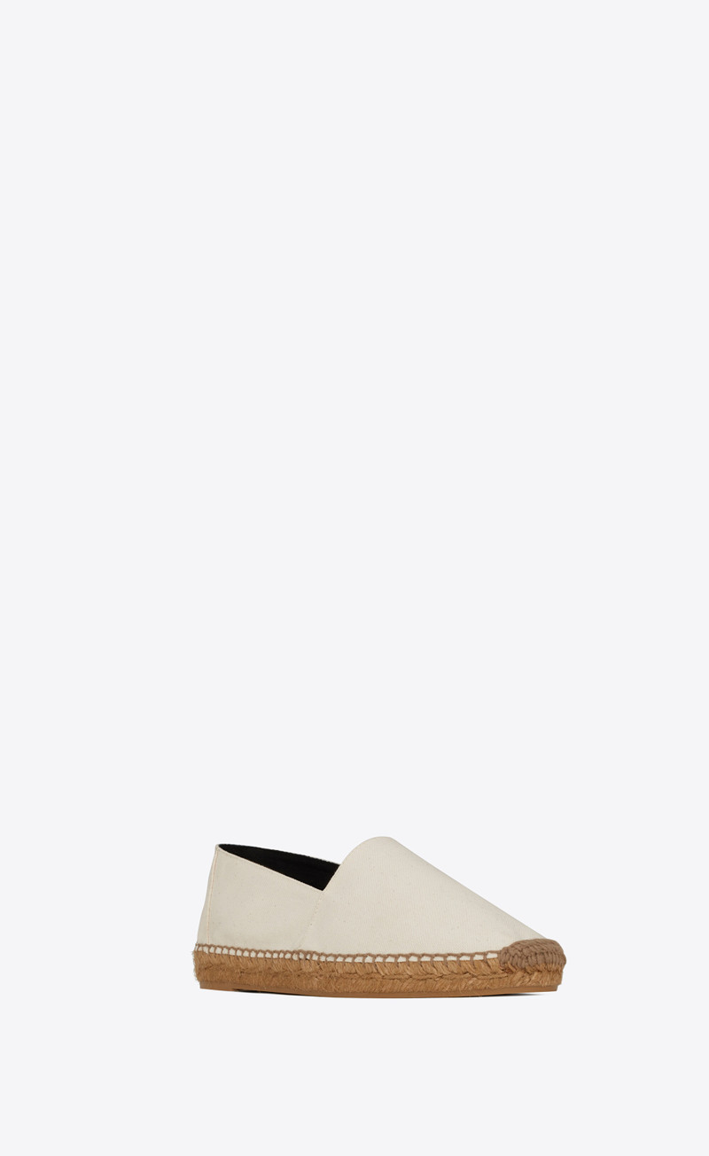 ysl embroidered espadrilles in canvas 5