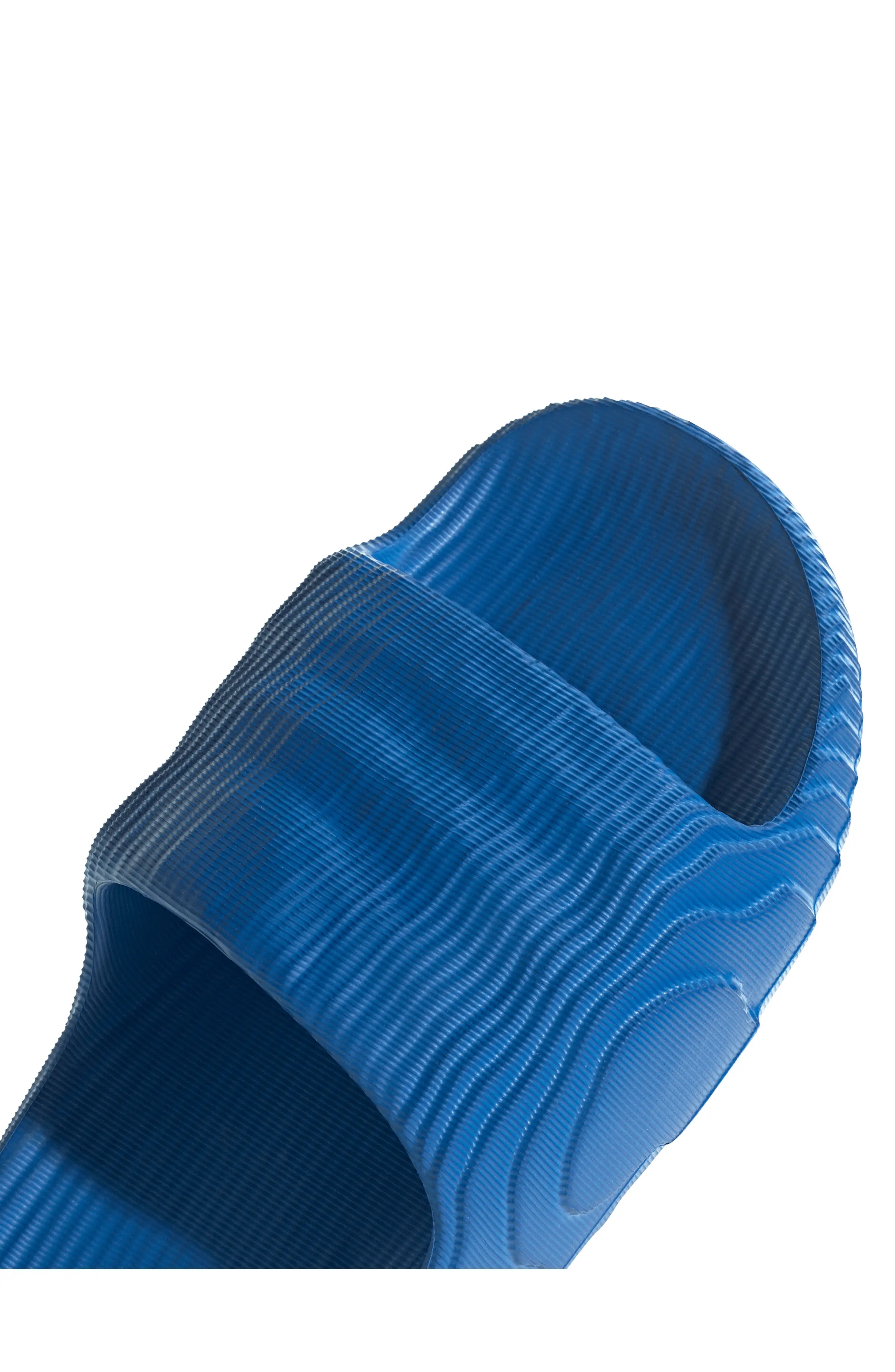 Adilette 22 Slide Sandal in Bluebird/Bluebird/Black - 7