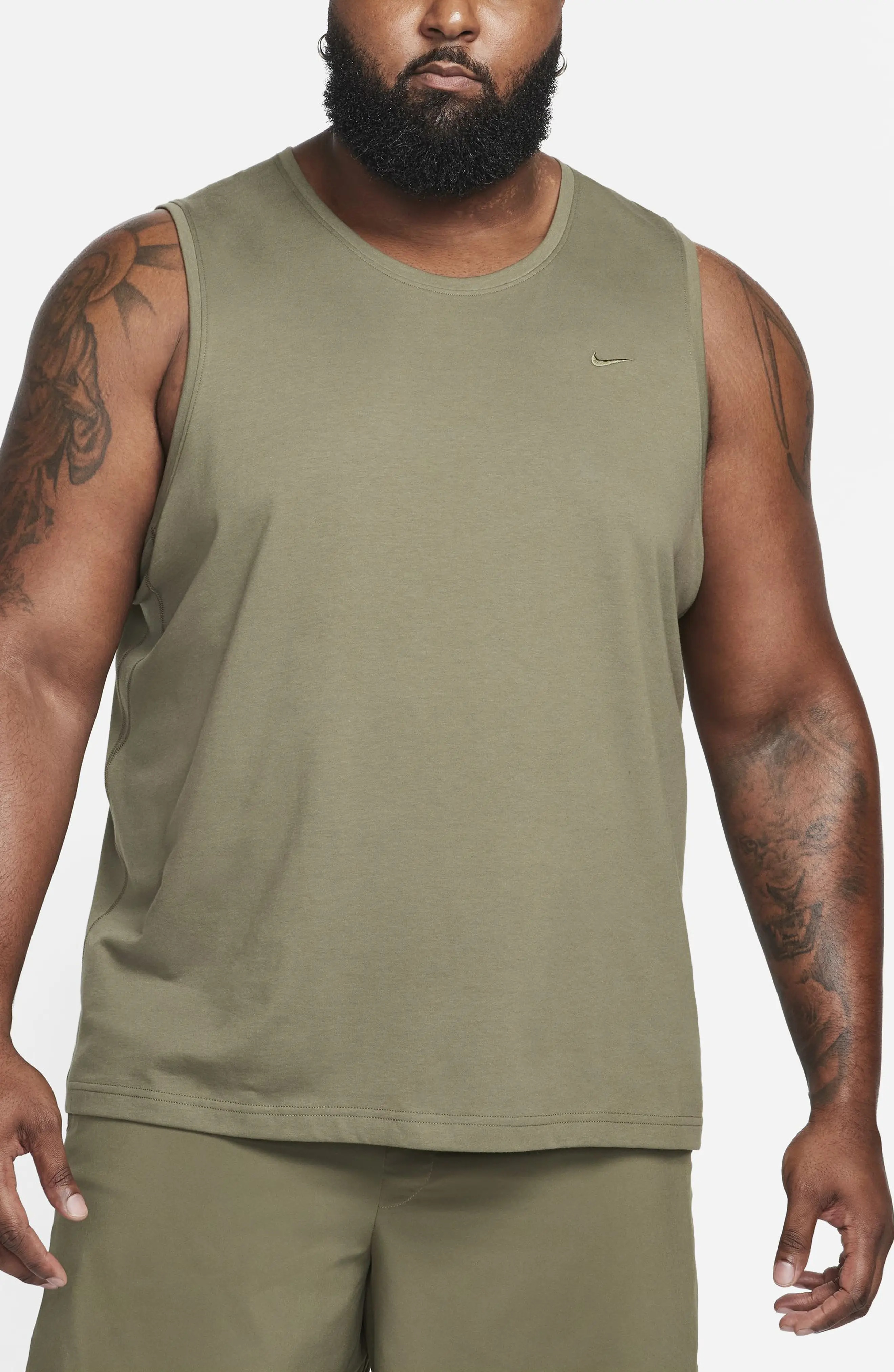 Dri-FIT Primary Training Tank in Medium Olive/Medium Olive - 3