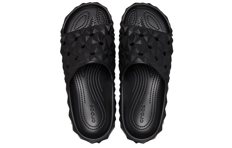 Crocs Classic Geometric Slides 'Black' 209608-001 - 4