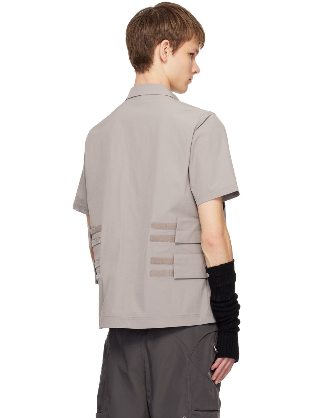 SSENSE Exclusive Gray Apsis Technical Shirt - 3