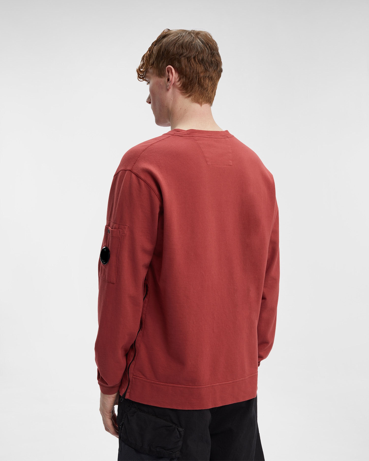 Light Fleece Side Zipped Sweatshirt - 3