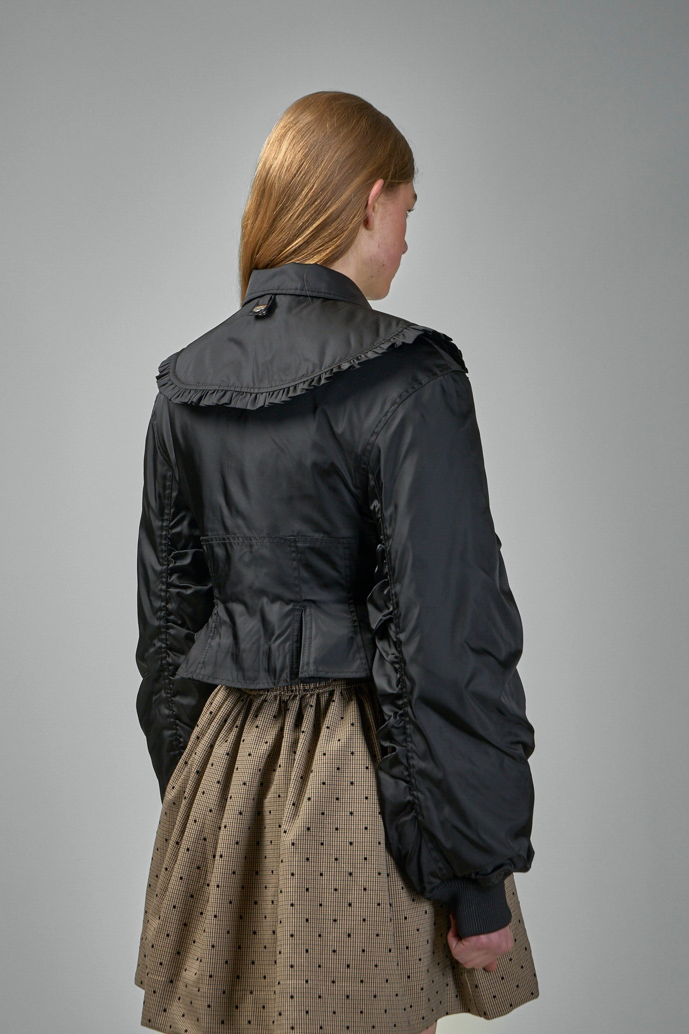 Duchesse Nylon Fitted Jacket - 3