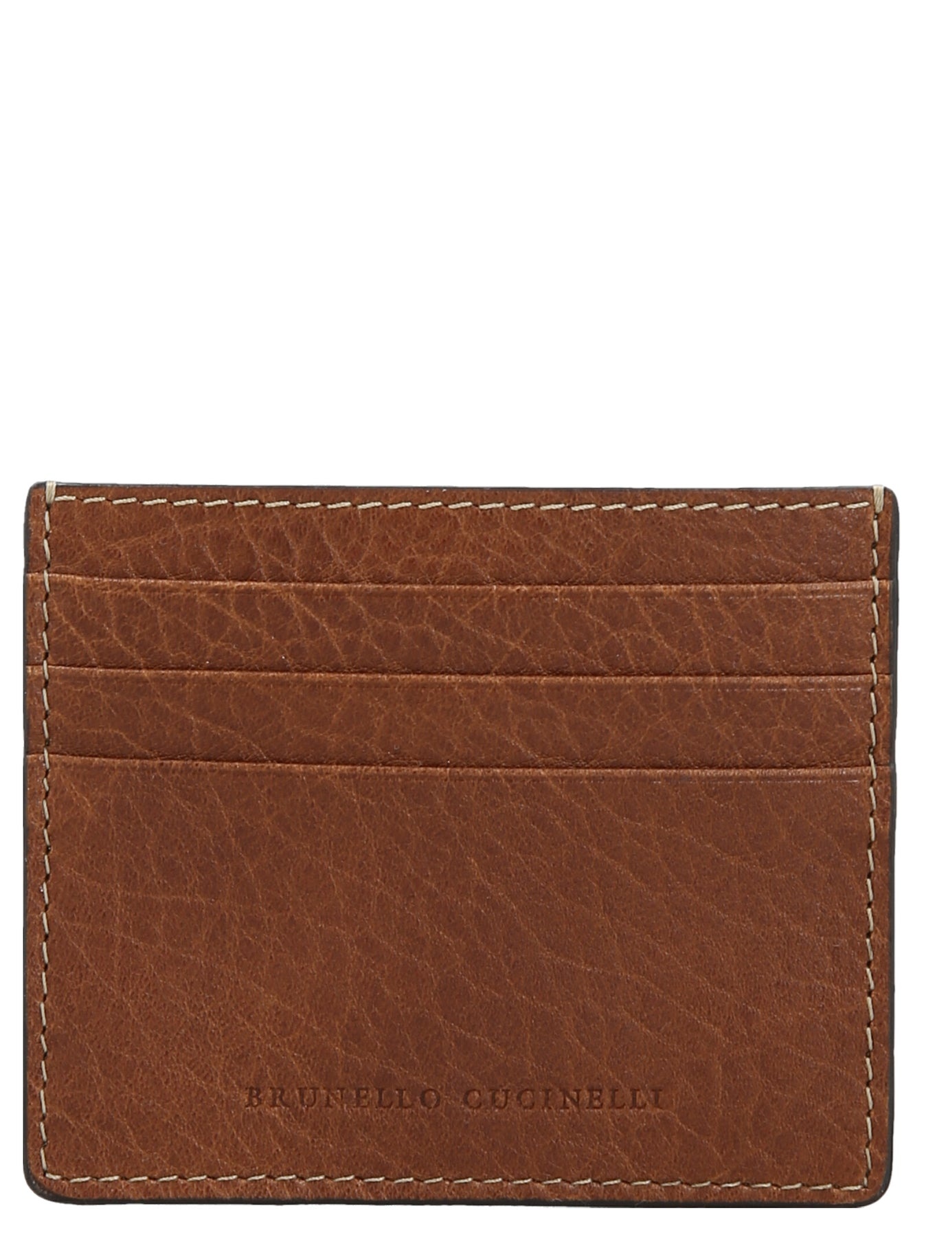 Portacarte Logo Wallets, Card Holders Brown - 1