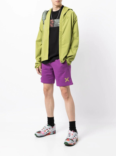 KENZO logo-detail track shorts outlook