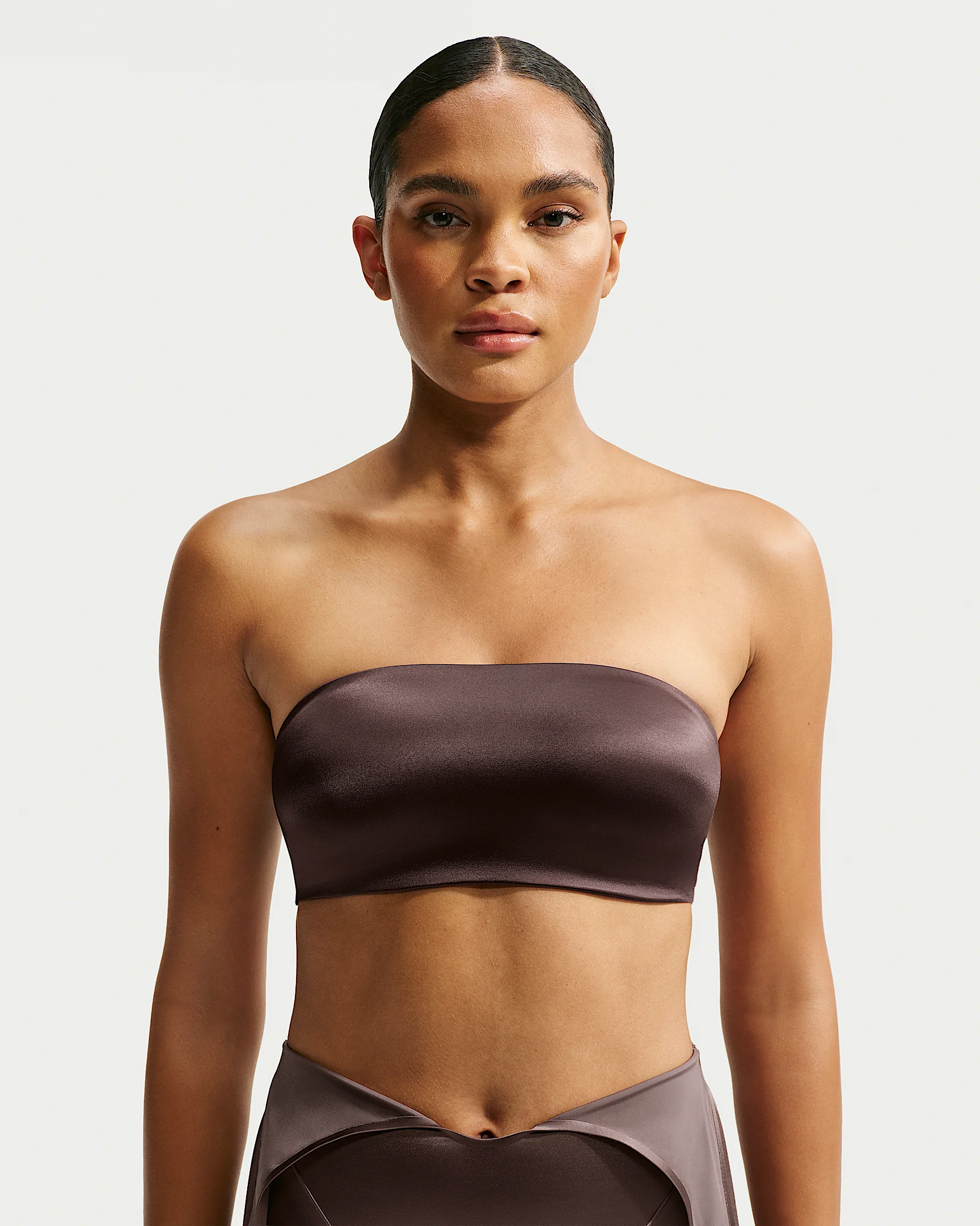 NikeSKIMS Satin Shine Women's Convertible Bandeau Bra - 1