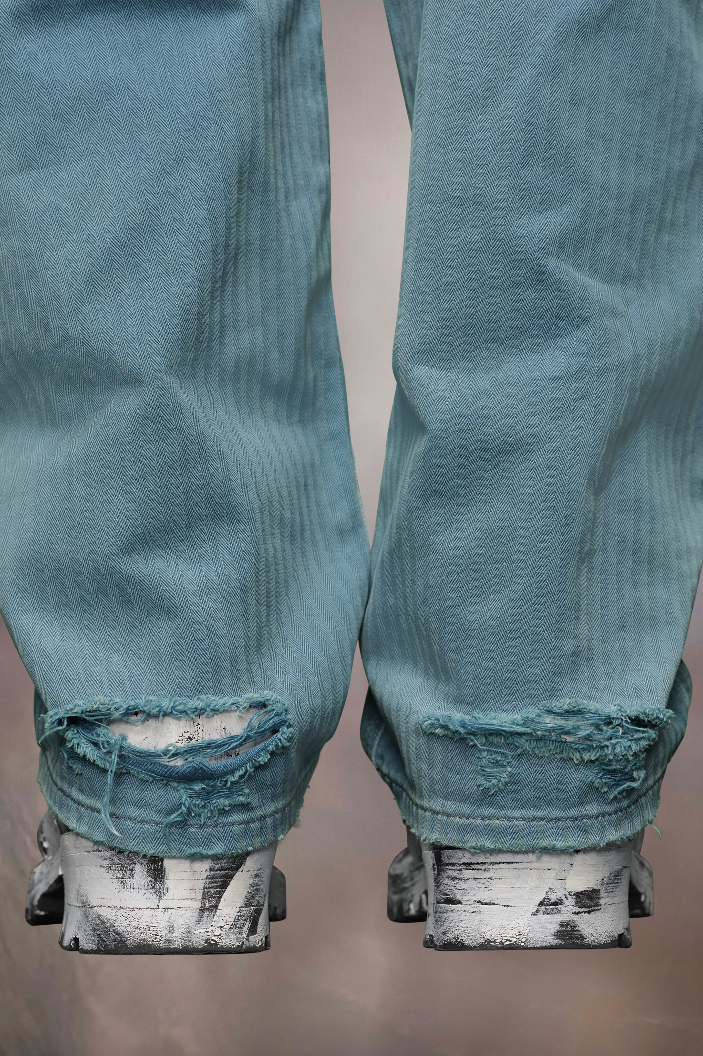 Herringbone jeans - 6