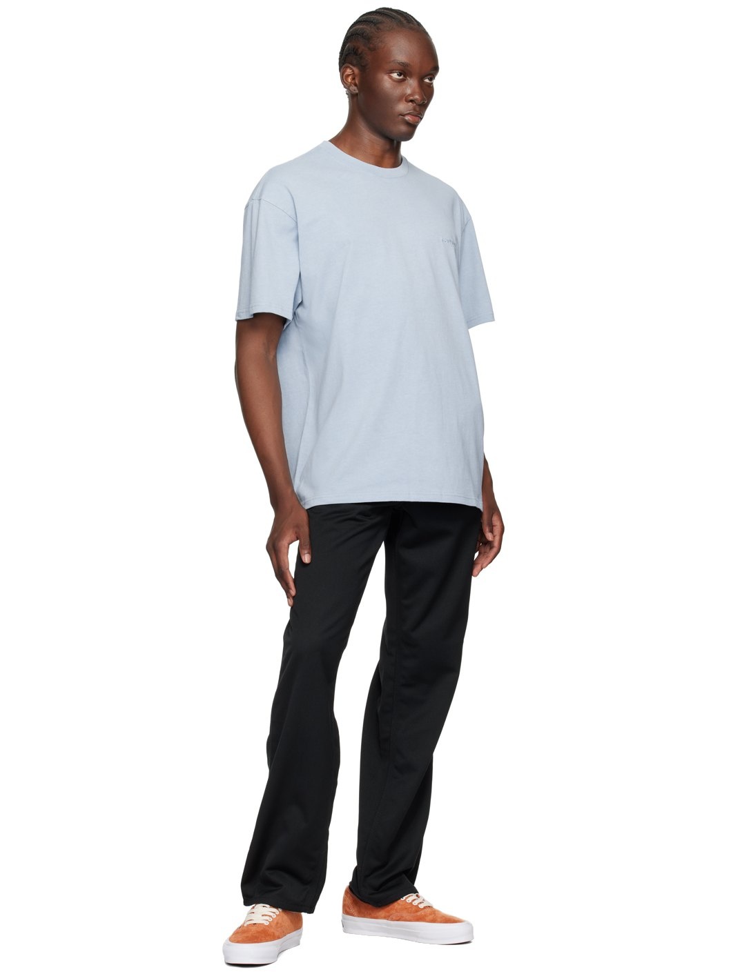 Blue Duster Script T-Shirt - 4
