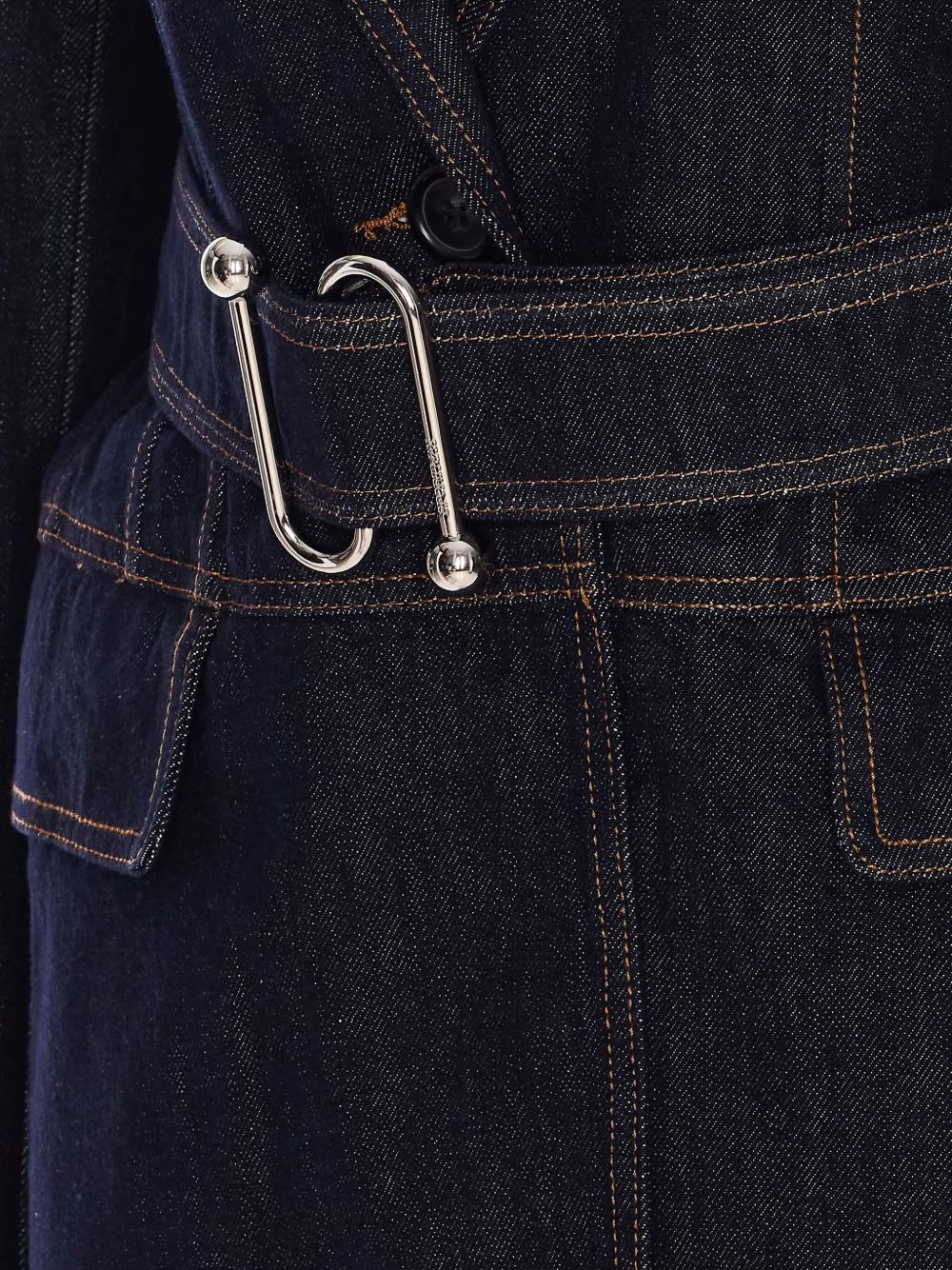 denim blazer - 3