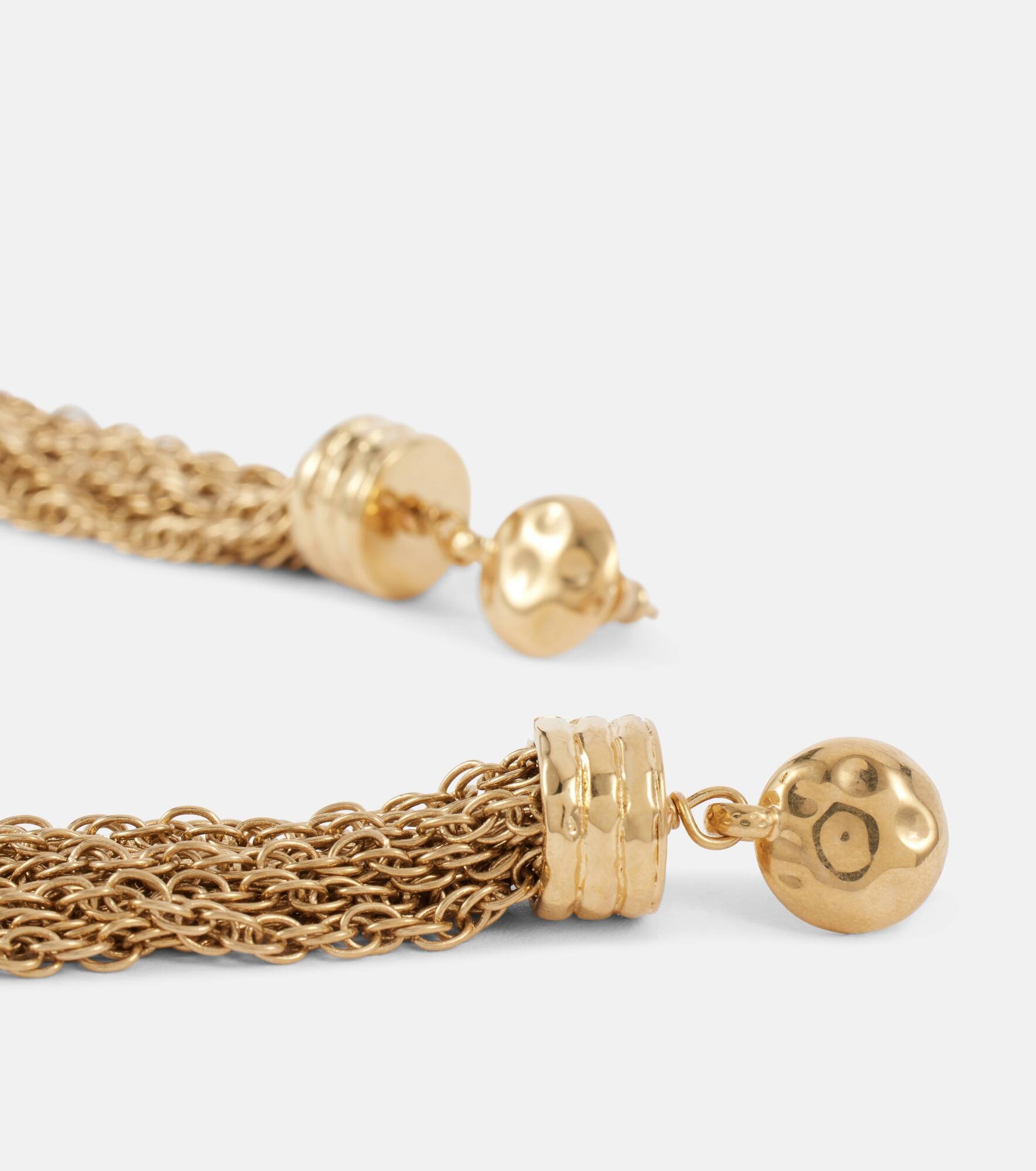 Chloé Pompoms drop earrings - 4