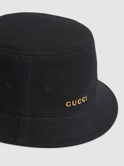 GUCCI Cotton bucket hat outlook