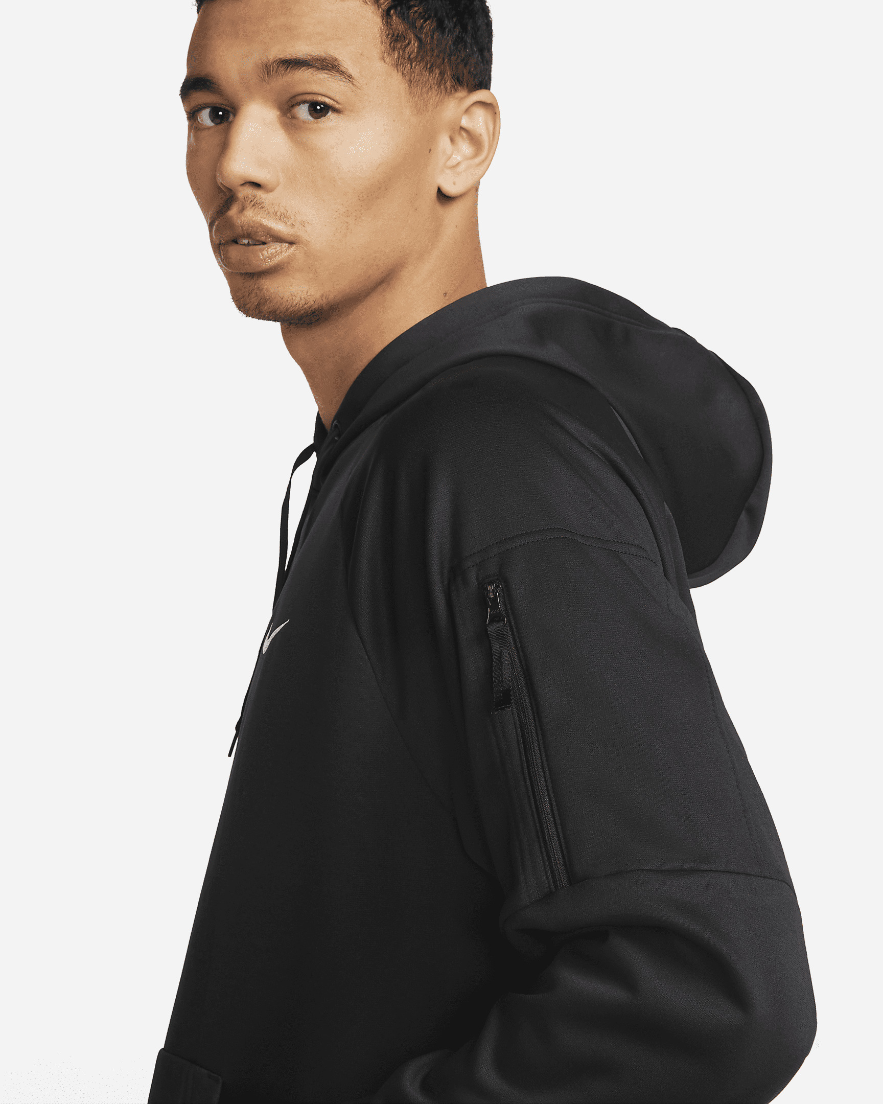 Nike Therma Men's Therma-FIT Hooded Fitness Pullover - 4