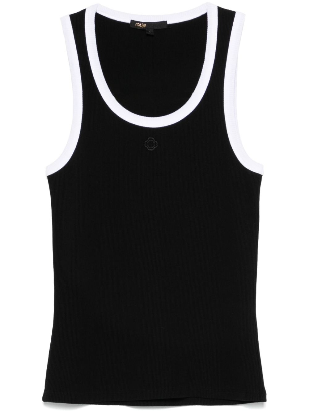 clover-motif tank top - 1