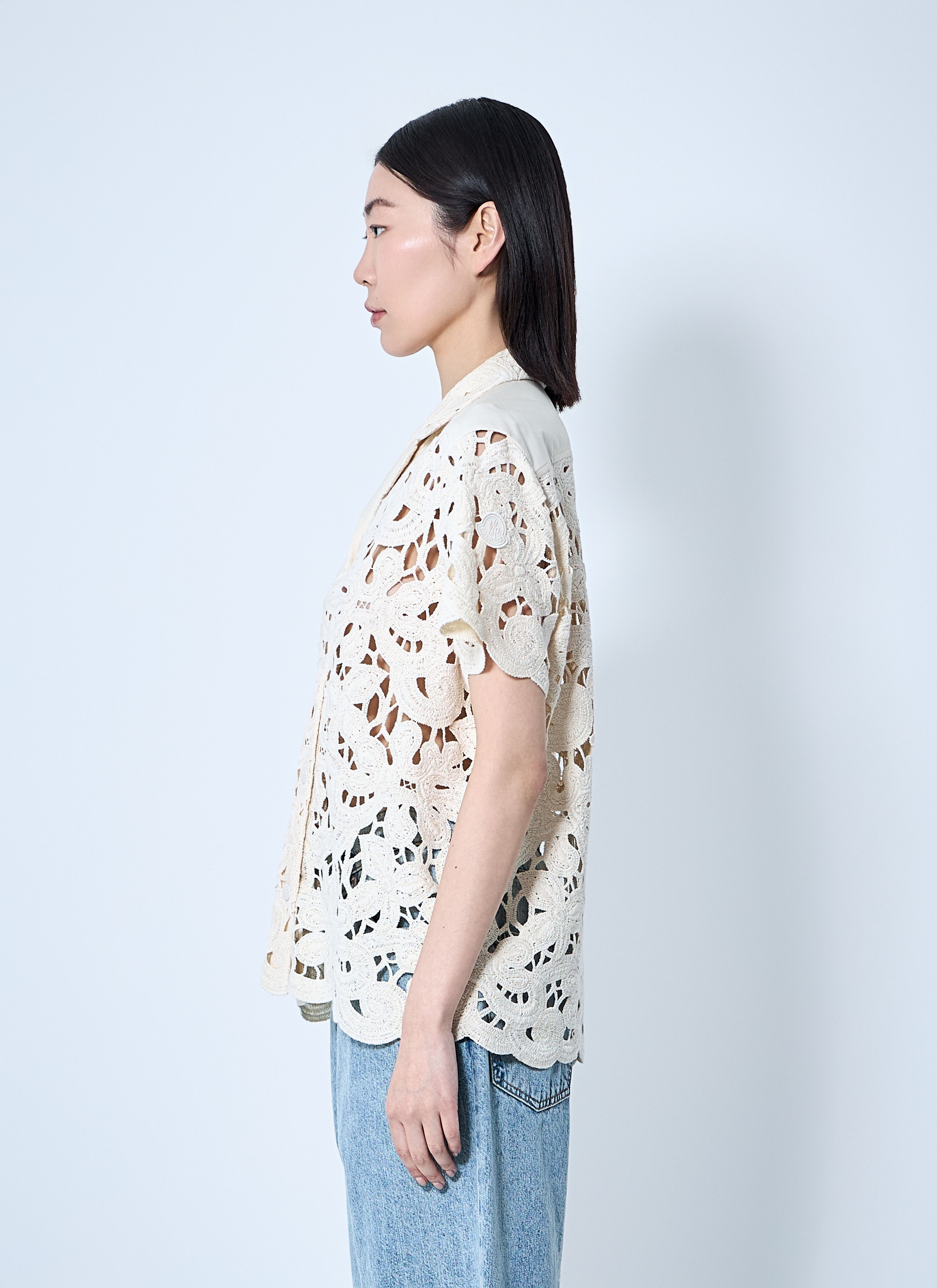 Short Sleeve Button-Down Shirt - 3