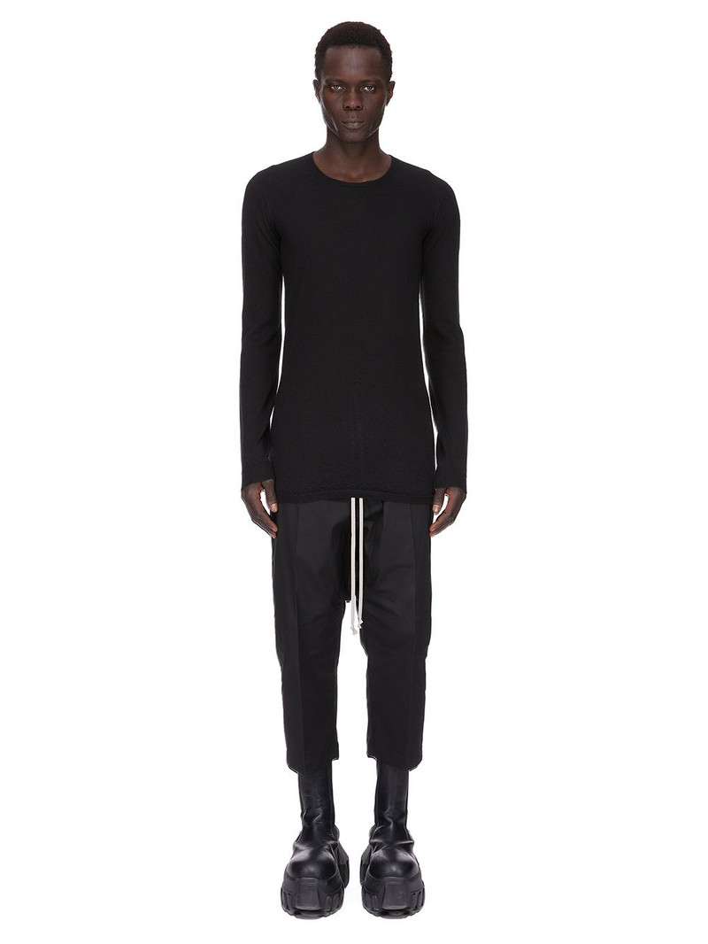 Rick Owens Biker Cashmere and Wool-Blend Sweater outlook