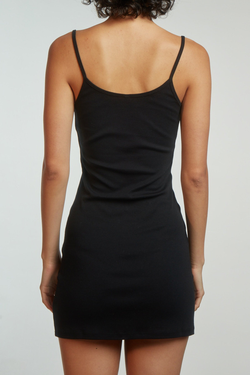 The Tank Dress: Cotton Jersey Black 8