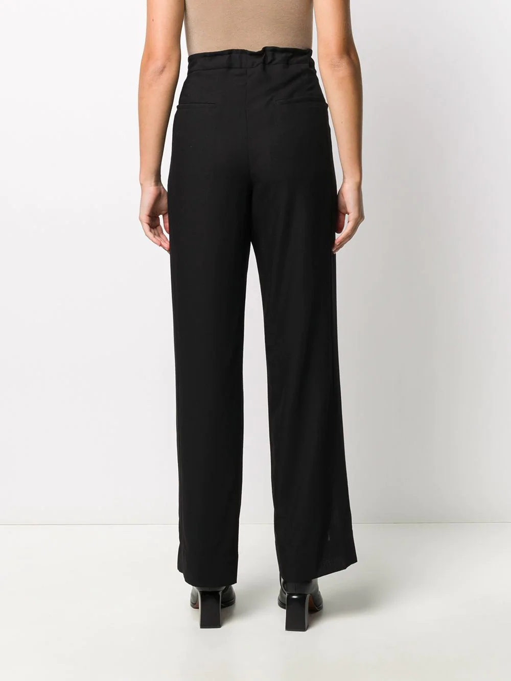 high-waist trousers - 4